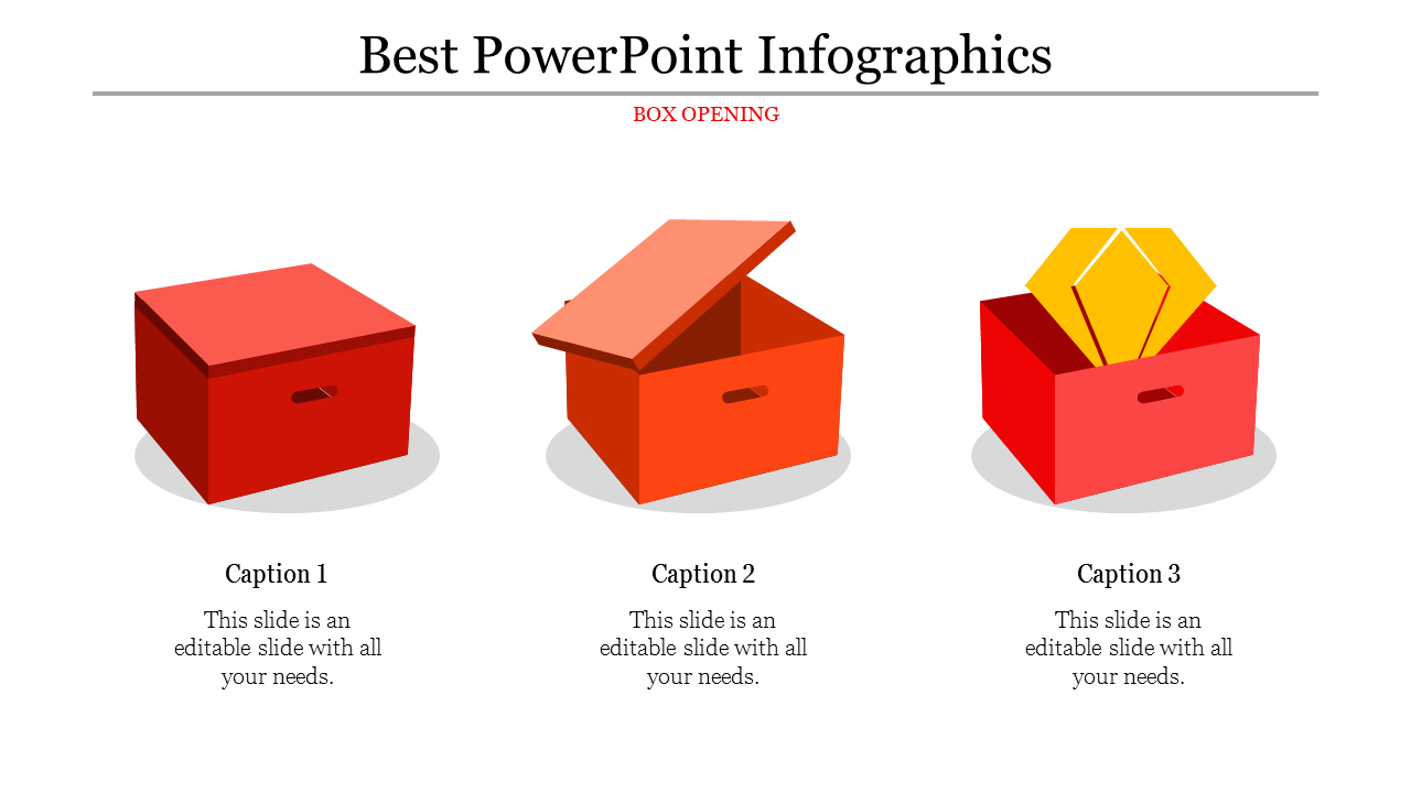 Free - Fantastic Best PowerPoint Infographics with Three Nodes